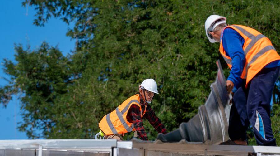 Professional new roof installation services in Spring Lake, MN